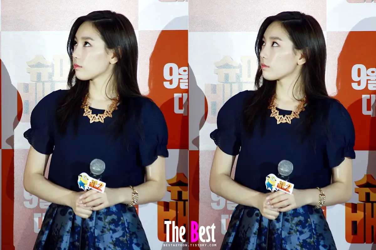 130904 슈퍼배드2 옐로우카펫 태연 직찍 by The Best