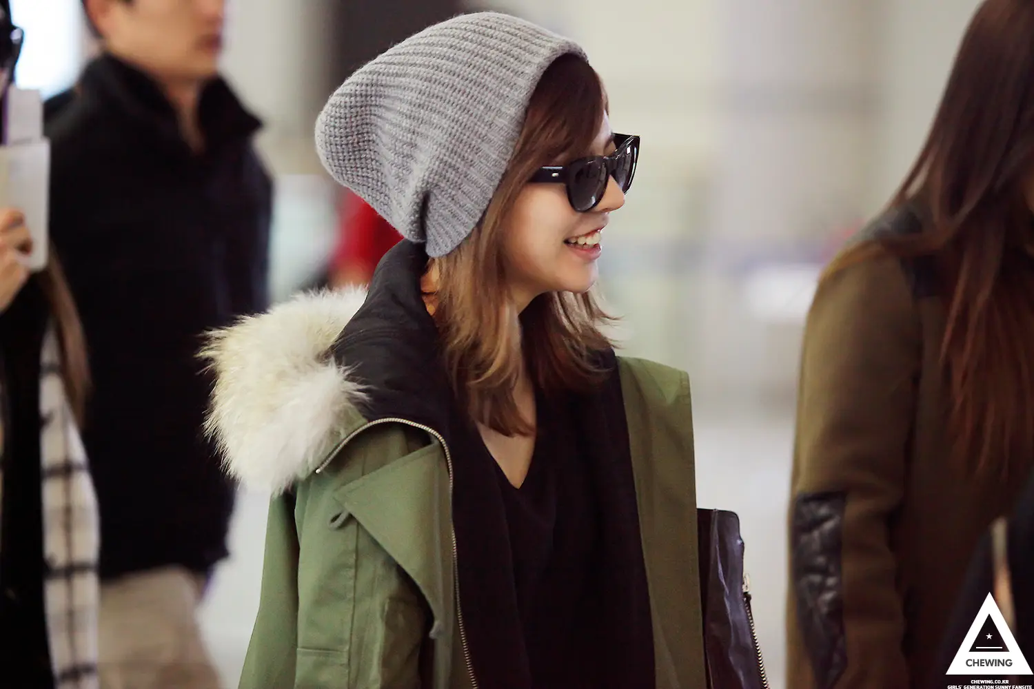 140110 인천공항 써니 직찍 by chewing,Taxi Driver