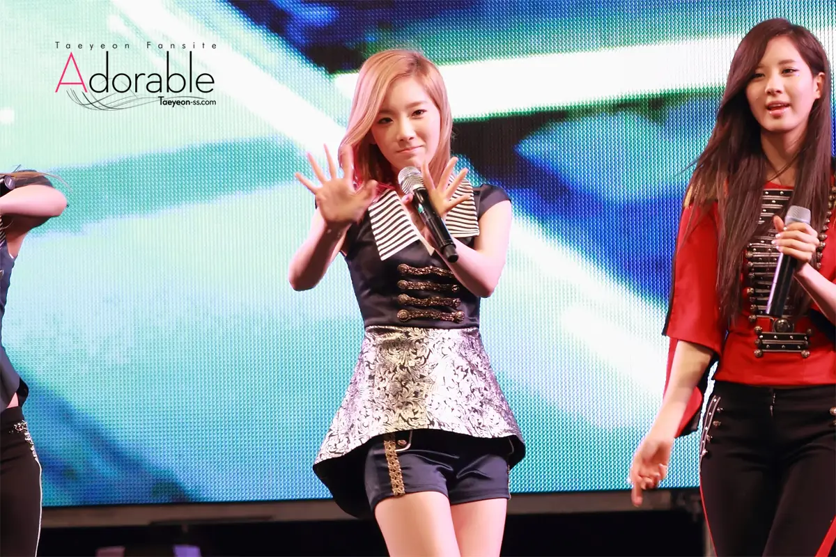 120527 인천 아라뱃길 콘서트 태연 직찍 by Adorable