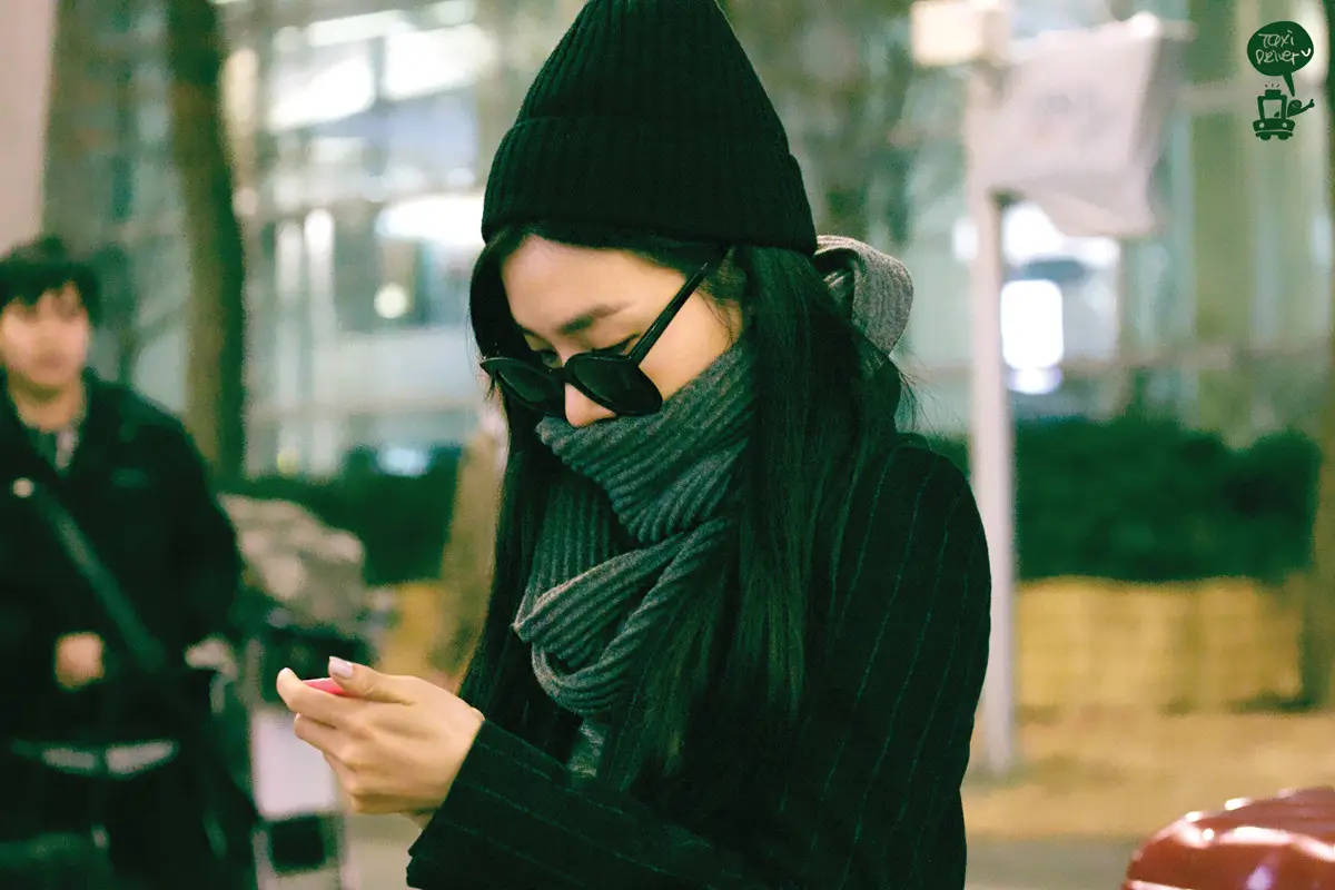 140109 인천공항 입국 티파니 직찍 by Taxi Driver