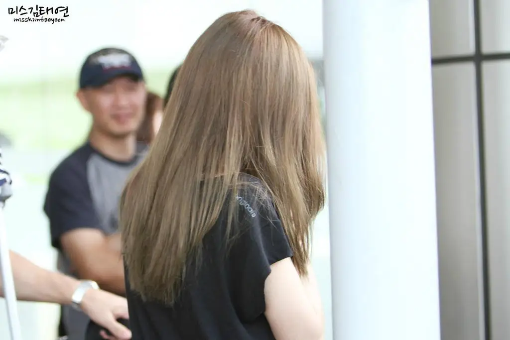 130807 김포공항 입국 태연 by 미스김태연