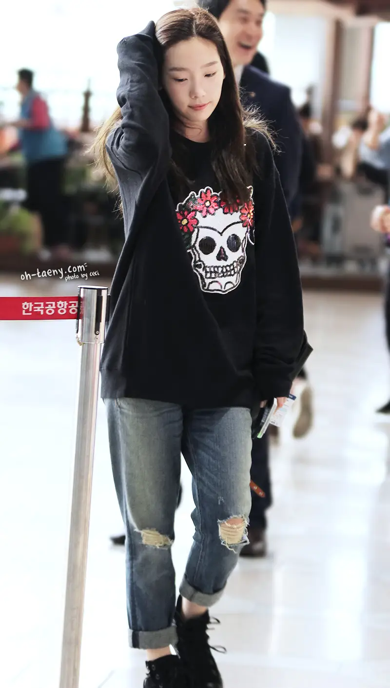 130918 김포공항 출국 태연 직찍 by oh-taeny ceci