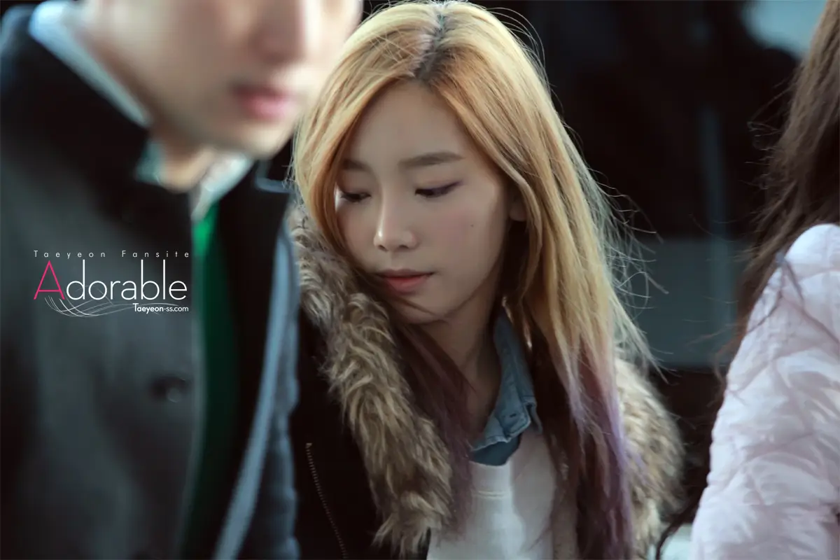 130215 김포공항,130222 인천공항 출국 태연 직찍 by Adorable