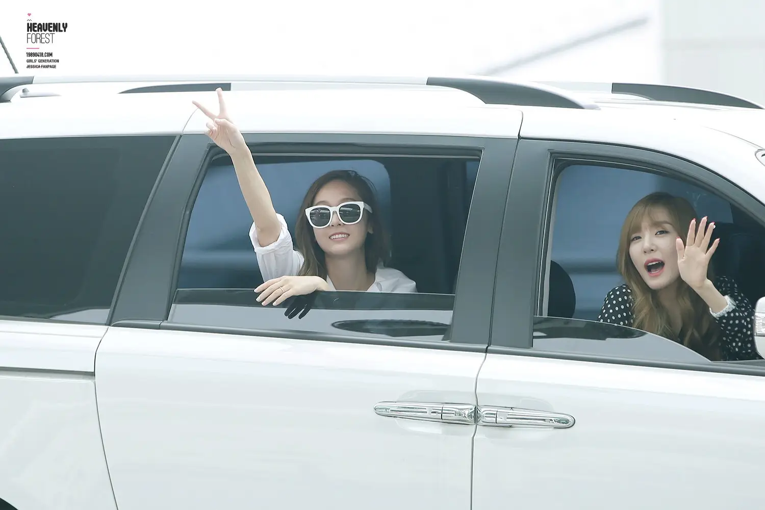 140902 인천공항 제시카, 티파니 직찍 by Heavenly Forest