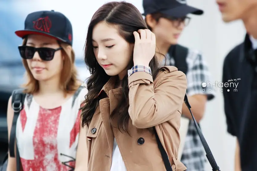 130913 인천공항 출국 태연 직찍 by 9_9, Oh-TaeNy Ceci