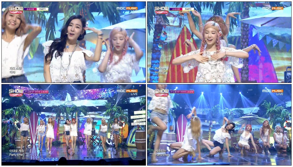 150715 소녀시대(Girls Generation) - PARTY @ Show Champion