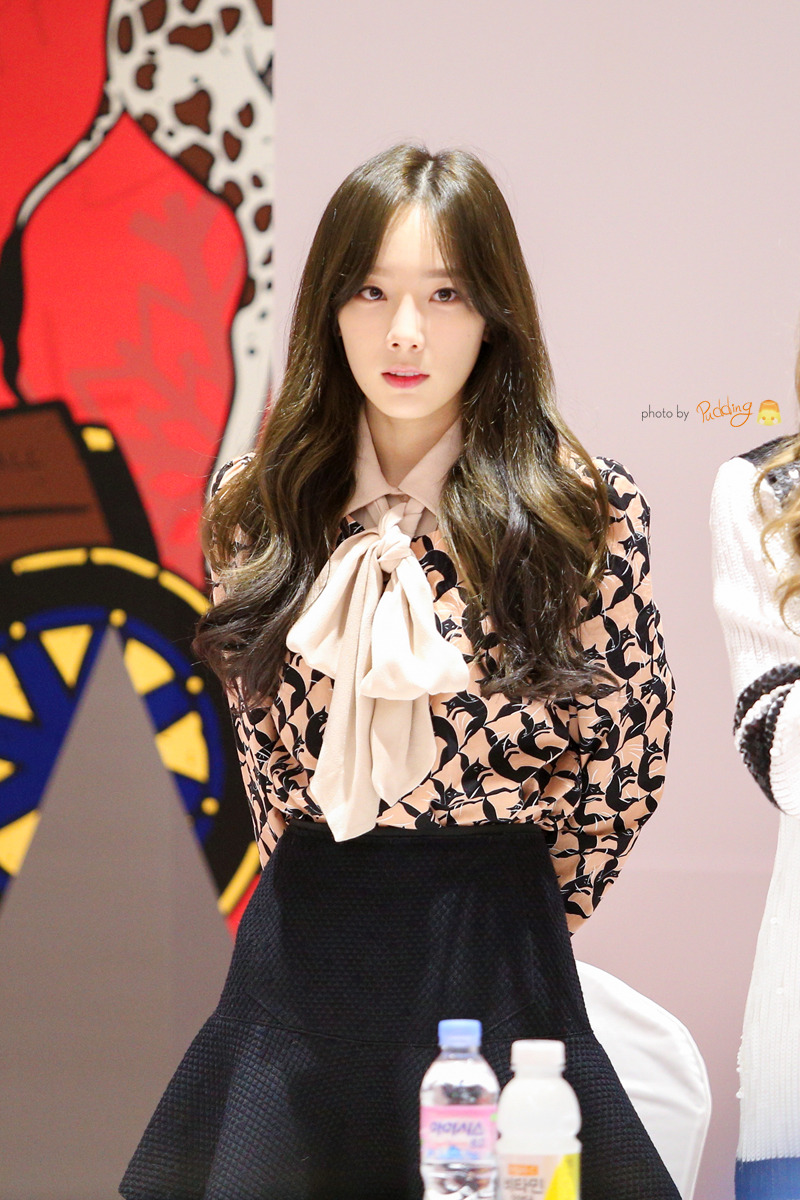 141127 수원 롯데몰 팬사인회 태연 직찍 by 푸딩