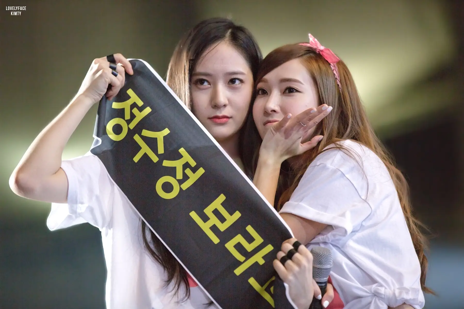 140815 SMTOWN IV 정자매(제시카&크리스탈) 직찍 by LovelyFaceKimTY