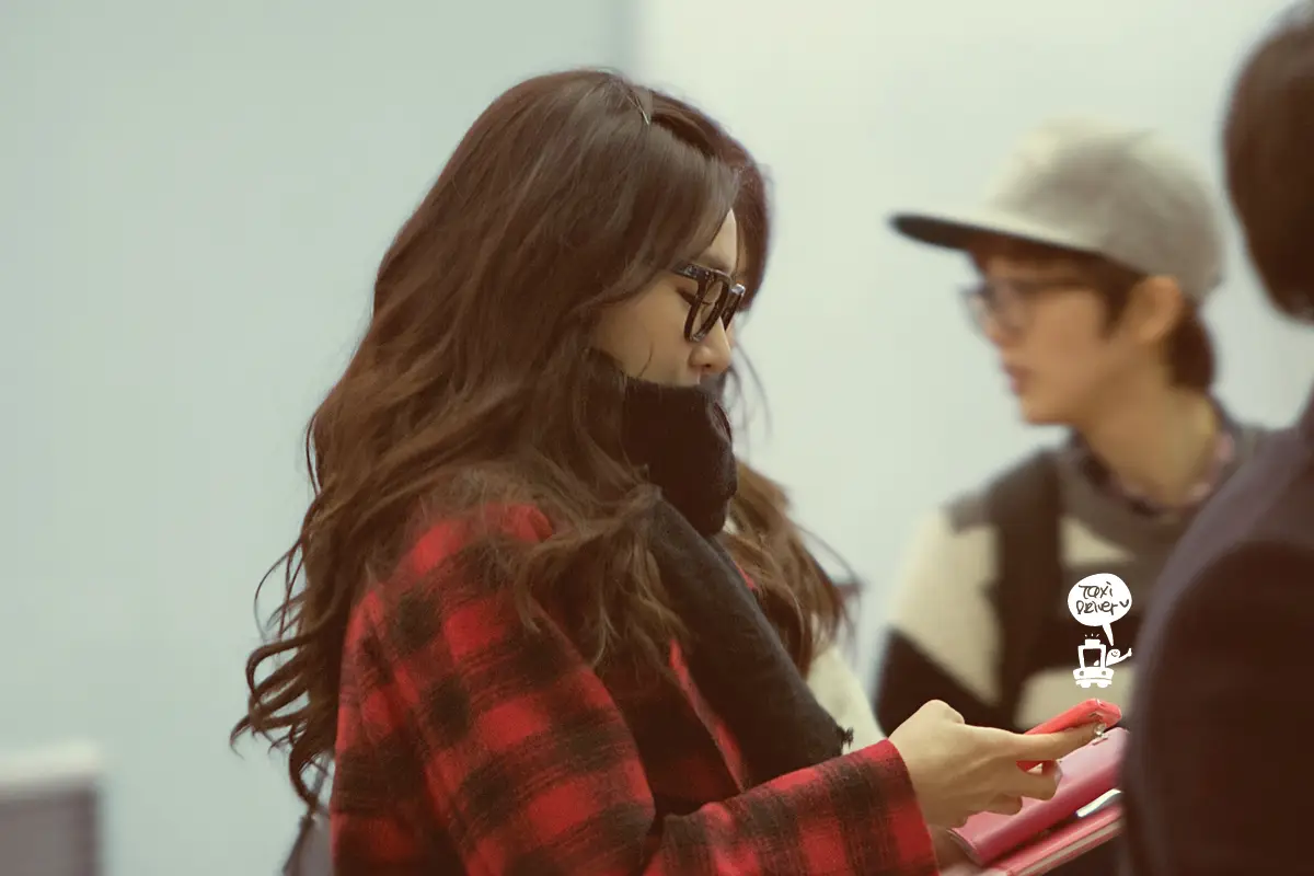 140110 인천공항 출국 티파니 직찍 by Taxi Driver