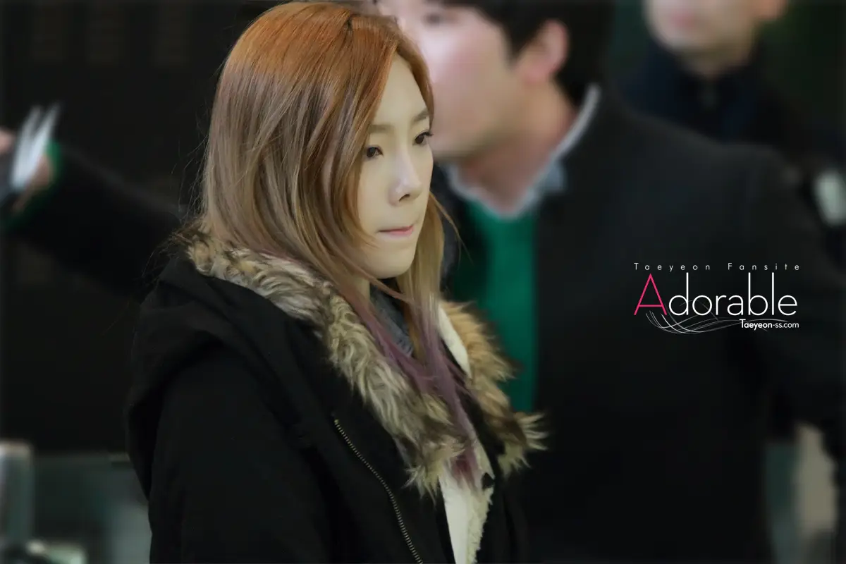 130215 김포공항,130222 인천공항 출국 태연 직찍 by Adorable