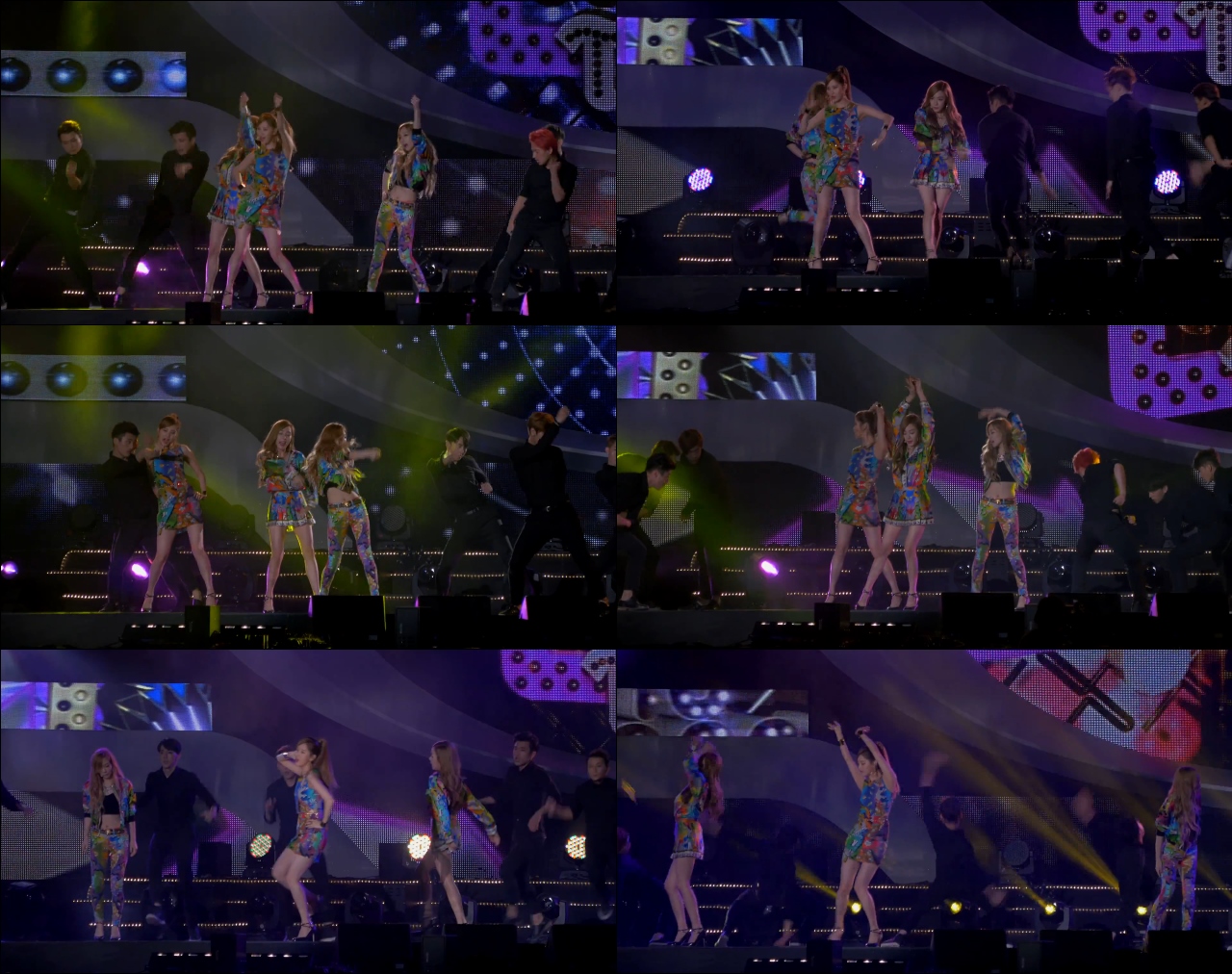 140927 Sky Festival(Music Core) Girls' Generation - TTS FanCam by 나하아티쿠