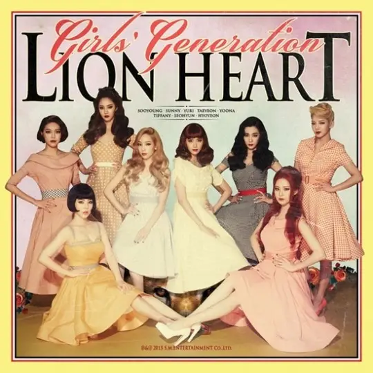 소녀시대 'Lion Heart', 차트 7곳 1위…'역시 걸그룹 NO.1