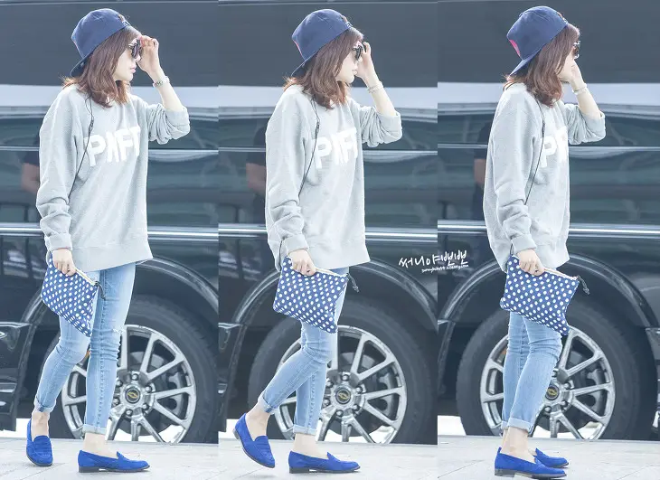 써니(Sunny) 직찍 - 140902 인천공항 출국 by 써니야뽀뽀