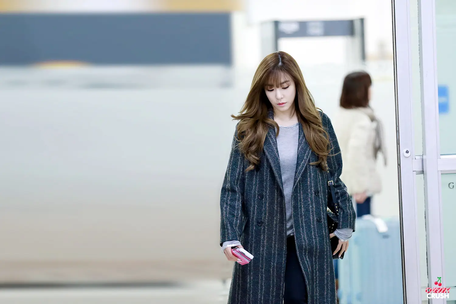 150116 김포공항 입국 티파니 직찍 by cherrycrush0801