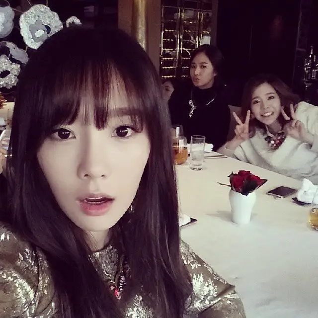 131101 태연 인스타그램 업뎃 (with 써니,유리)