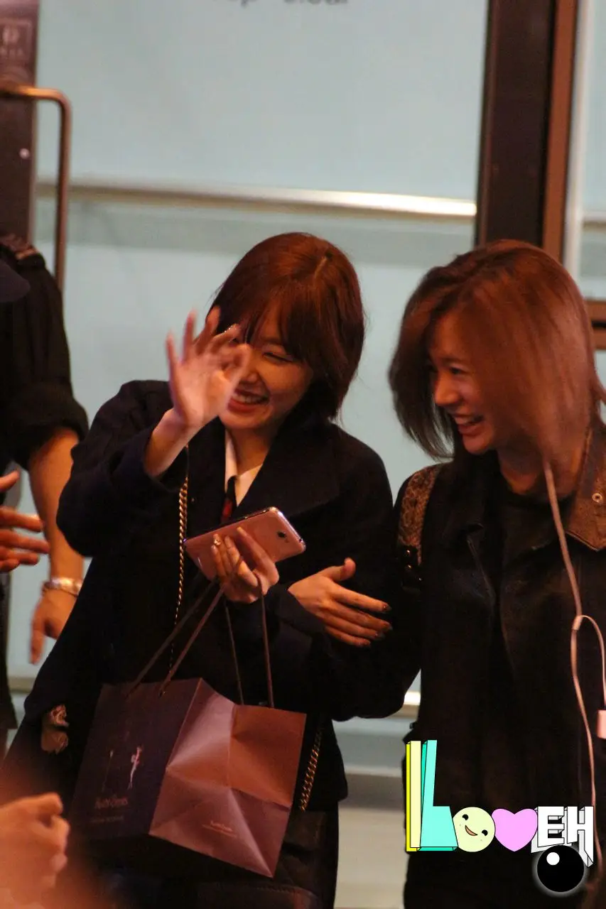 써니&티파니 직찍 - 131108 홍콩 입국 by ilove탱