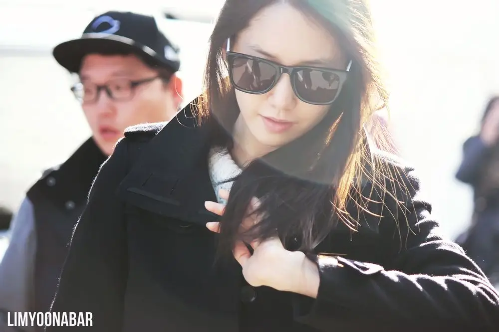 140307뮤직뱅크 출근길 윤아 직찍 by 임윤아바, VISA