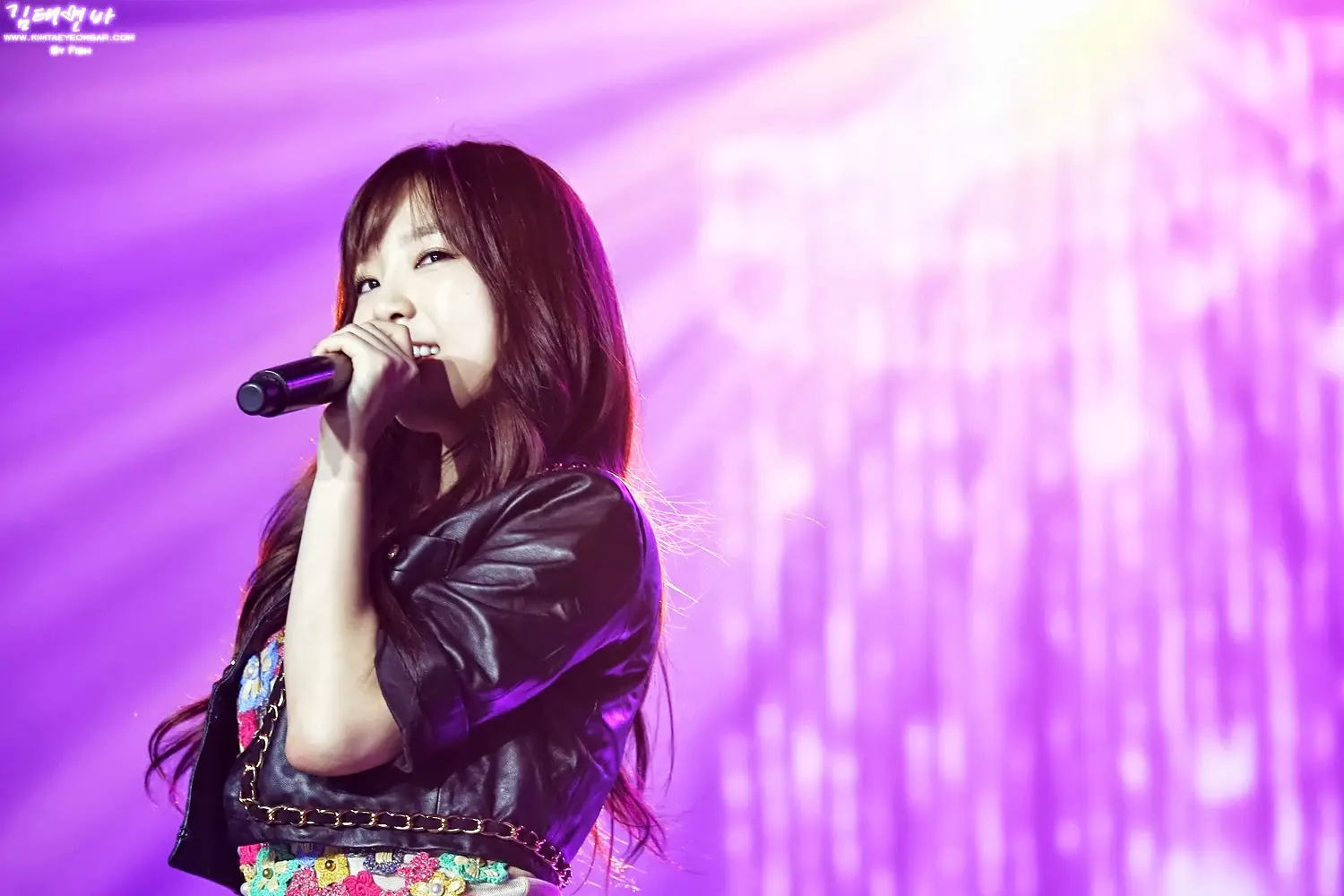 131005 Wapop 콘서트 태연 직찍 by 김태연바