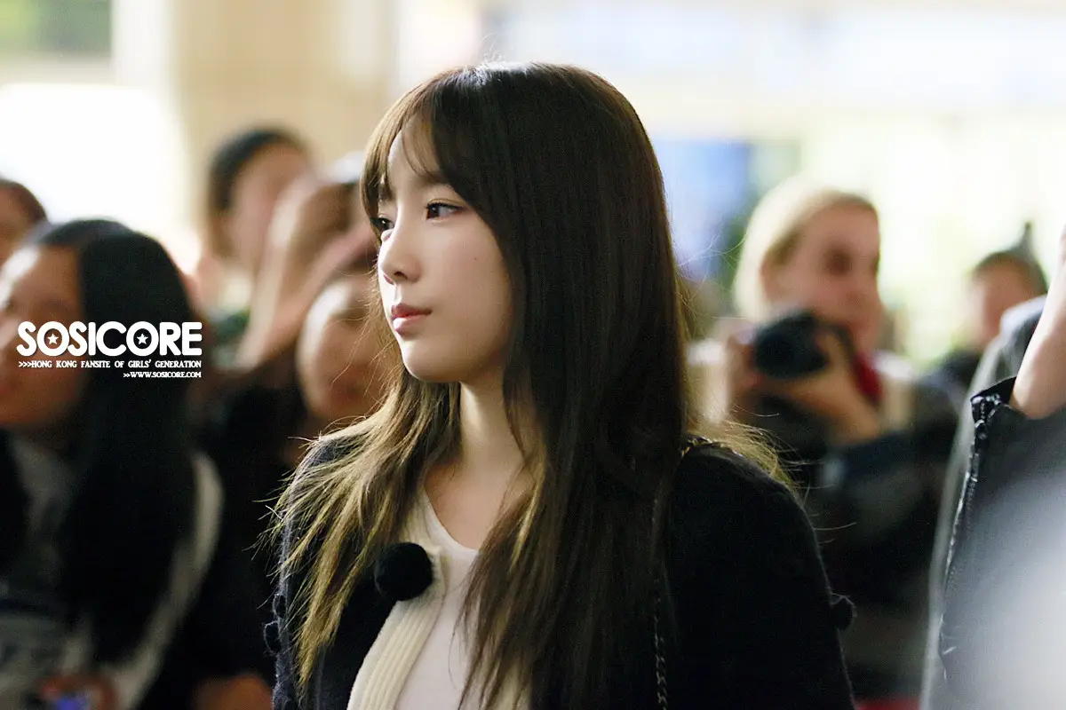 131026 김포공항 출국 태연 직찍 by _Heartbreakn, Yoong90, 소시코어