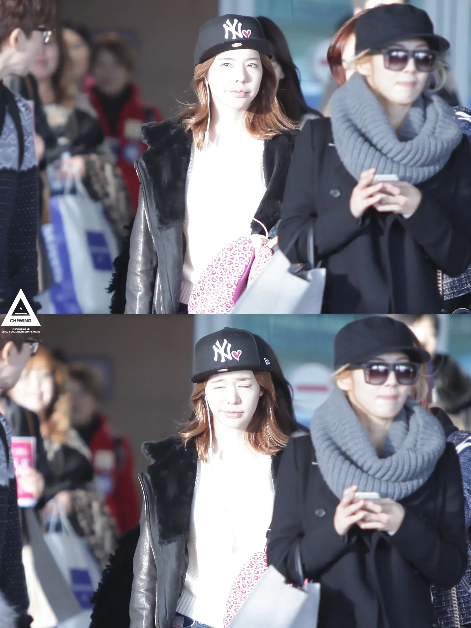 131201 인천공항 입국 써니 직찍 by chewing