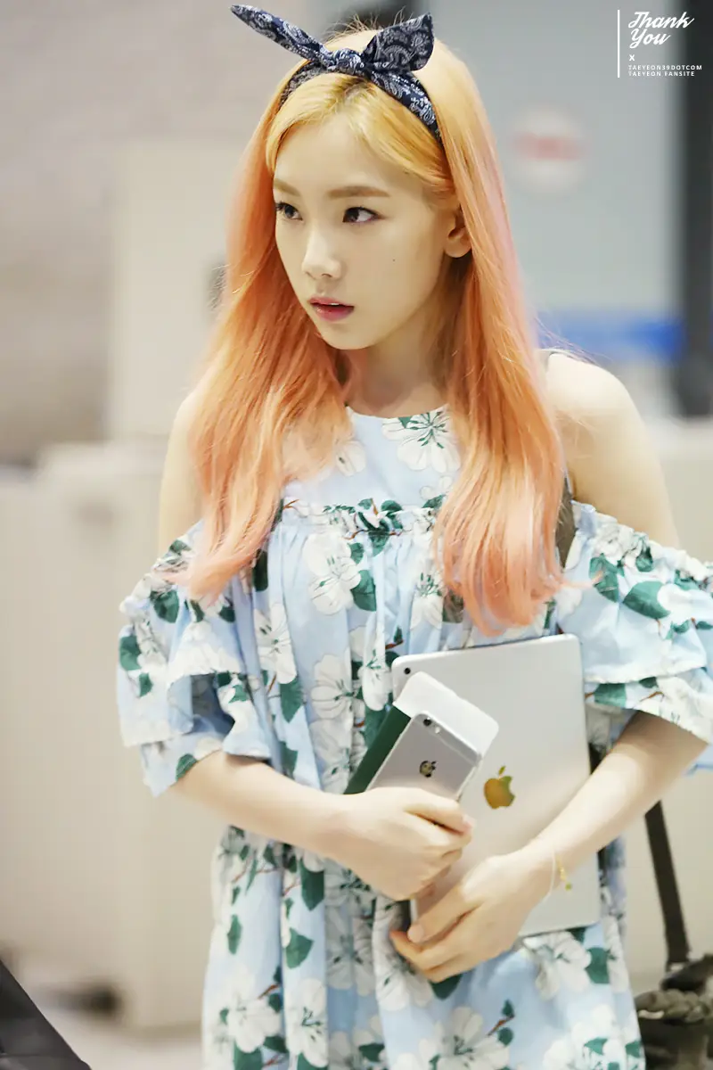 150614 인천공항 입국 태연 직찍 by Thank You