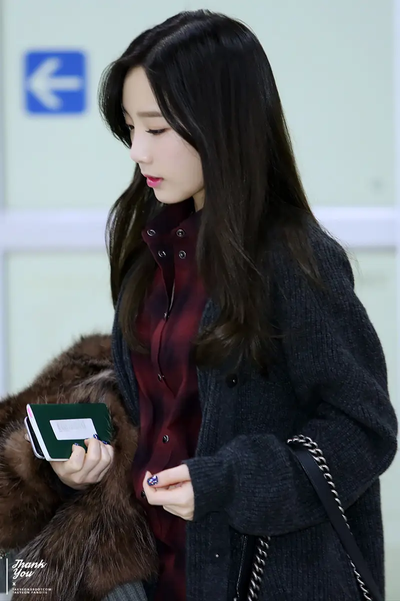 150116 김포공항 입국 태연 직찍 by Thank You