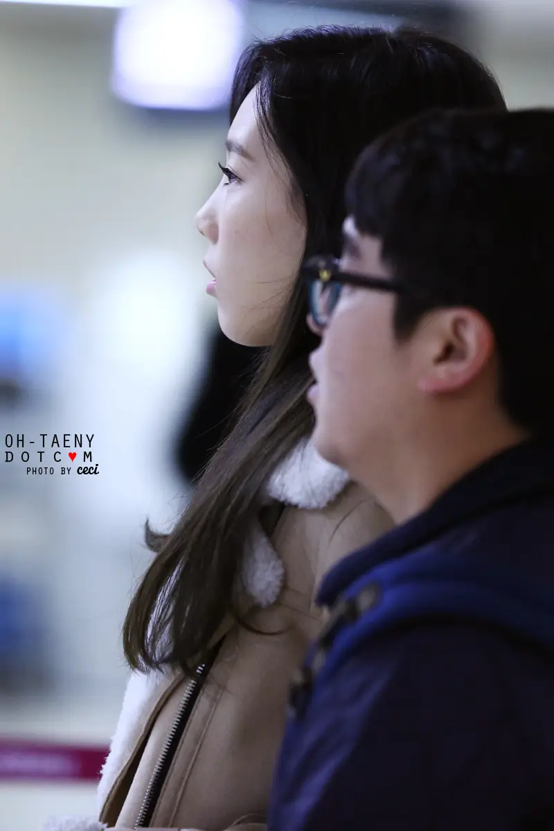 150114 김포공항 출국 태연 직찍 by 오태니