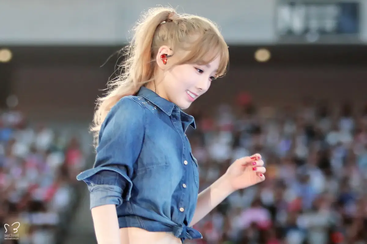 140815 SM 콘서트 태연 직찍 by Sweet3Haven9