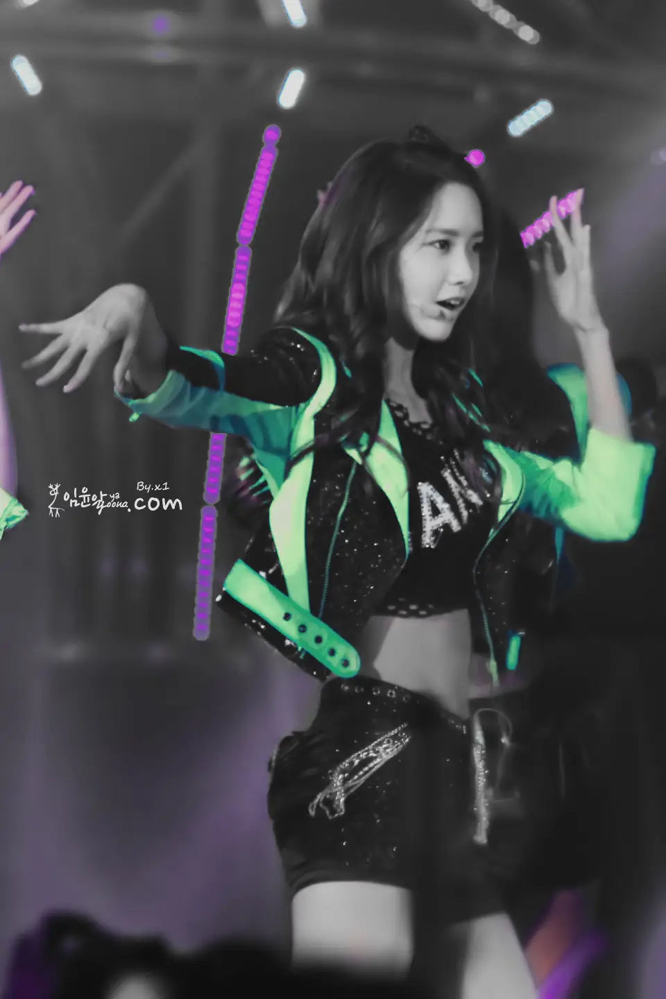 131109 소녀시대 홍콩콘서트 윤아 직찍 by x1