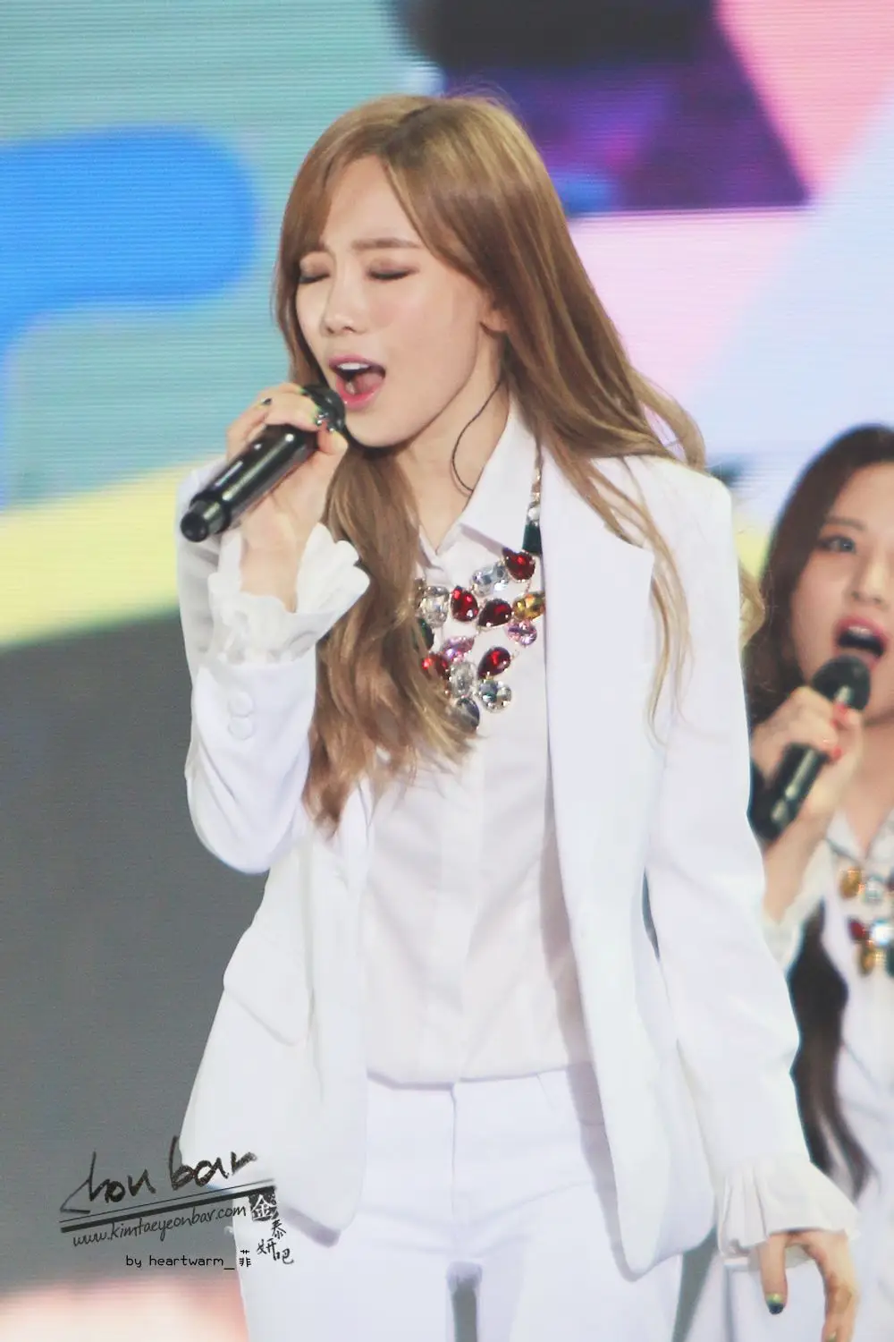 141025 코리안 뮤직웨이브 태연 직찍 by kimtaeyeonbar