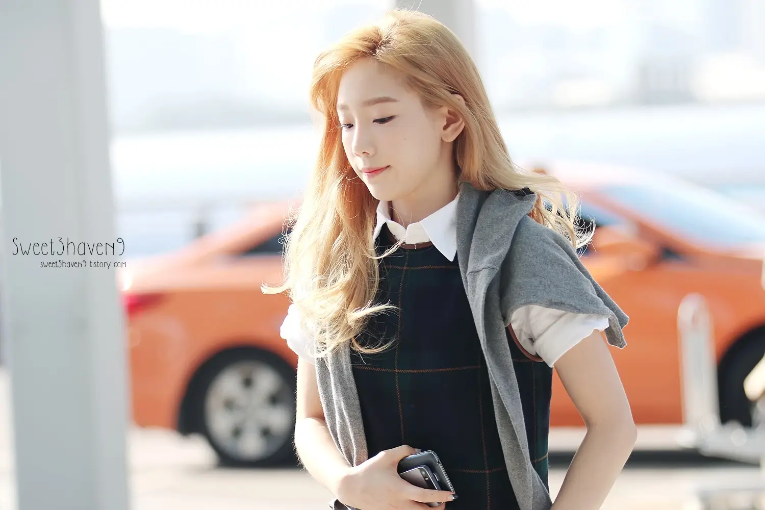 태연(Taeyeon) 직찍 @ 140906 인천공항 출국 by Sweet3Haven9