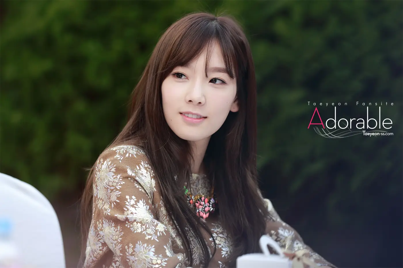 131101 롯데백화점 팬 사인회 태연 직찍 by 탱시대, Adorable Index