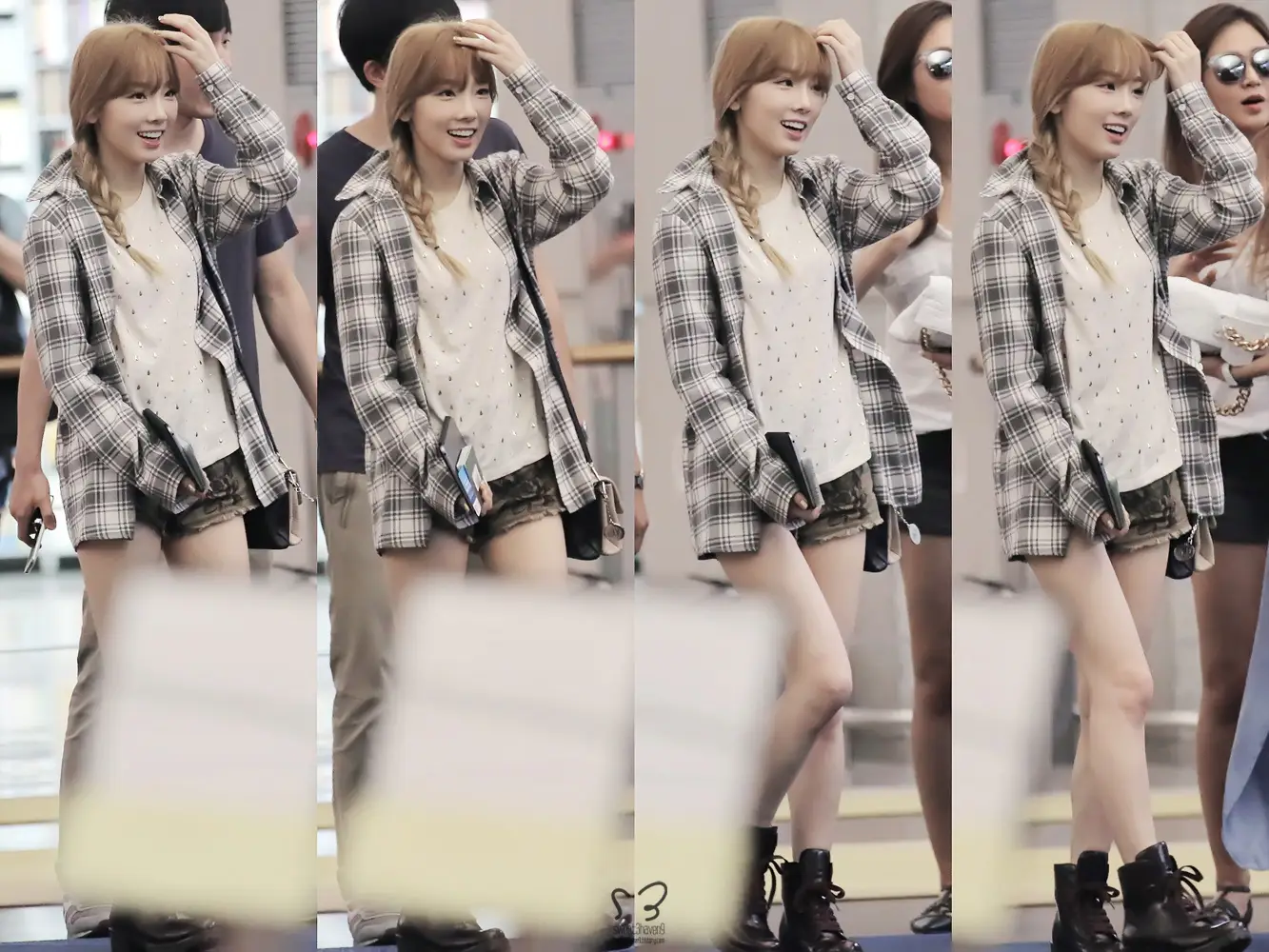 140807 인천공항 출국 태연 직찍 by Sweet3Haven9