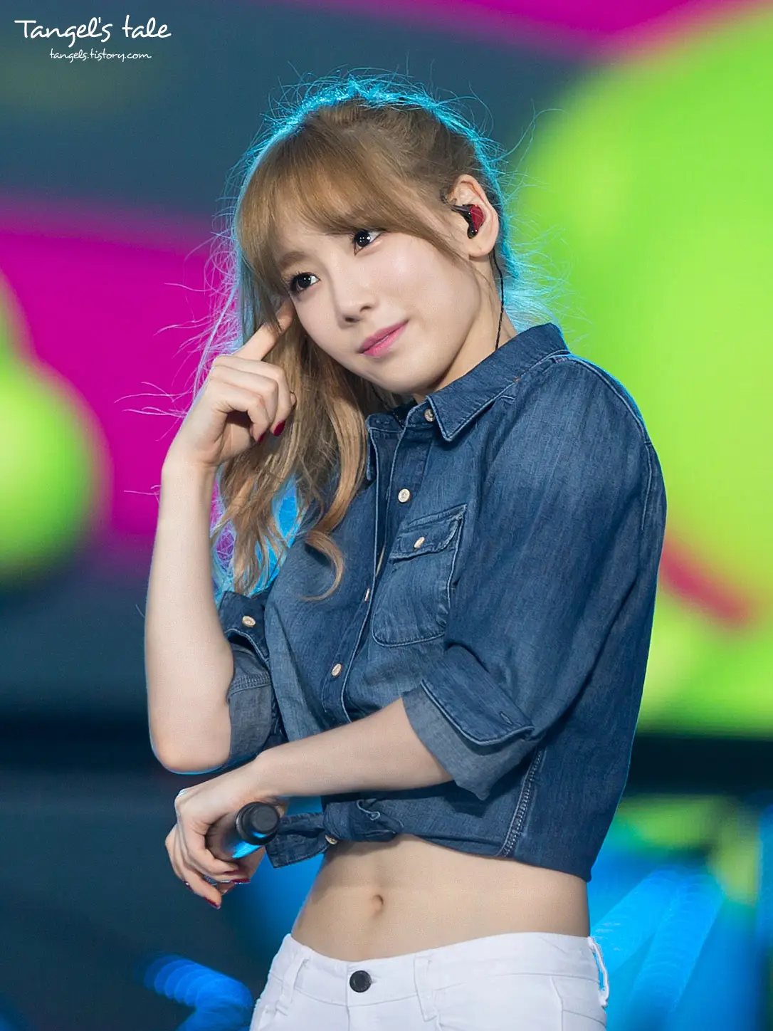 140815 SM타운콘서트 태연 직찍 by tangel's tale