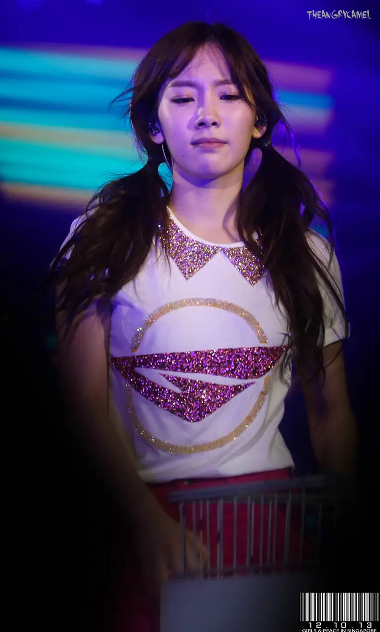 태연 직찍 - 131012 Girls & Peace World Tour in Singapore by theangrycamel