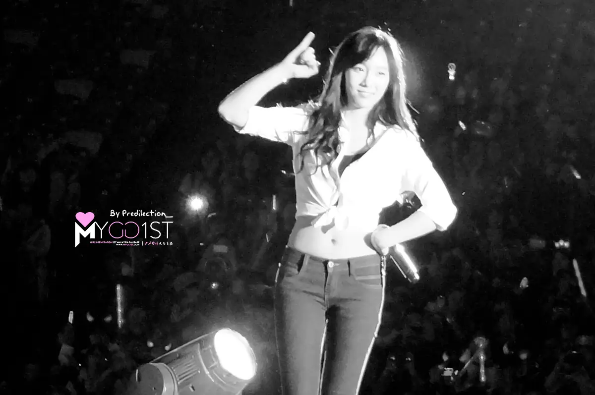 131019 SMtown Live 베이징 태연 직찍 by MYGG1ST