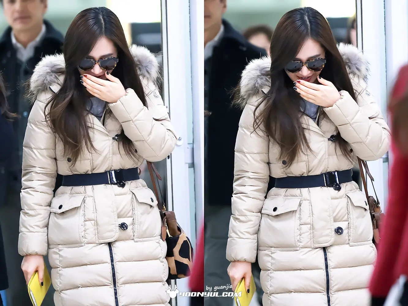 131216 김포공항 입국 유리 직찍 by 윤율닷컴