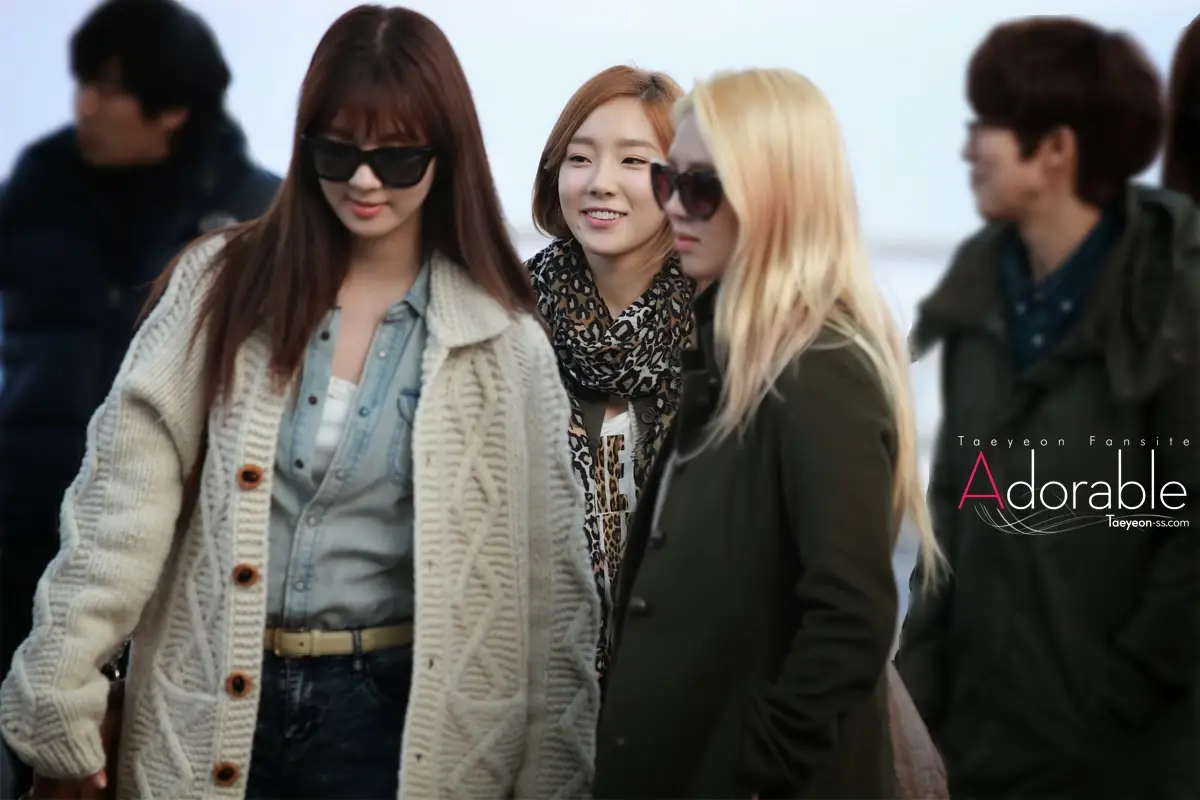 130308 인천공항 출국 태연 직찍 by Adorable