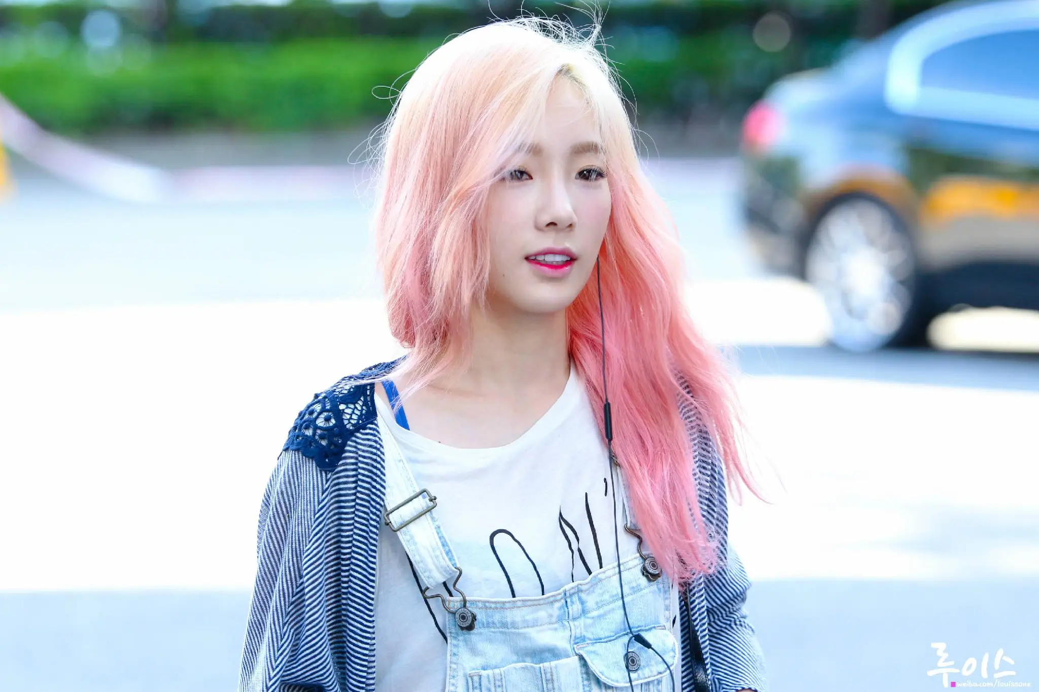 150717 뮤직뱅크 출근길 태연 직찍 by LouisSone #ChoiceInternationalArtist @GirlsGeneration