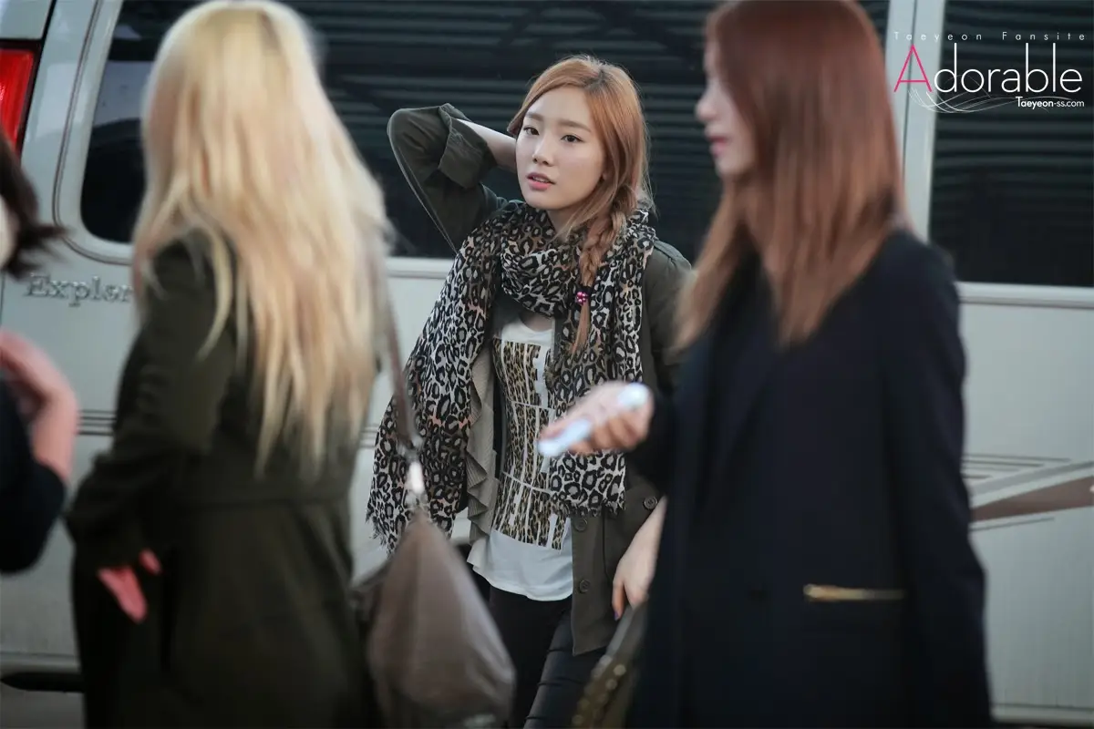 130308 인천공항 출국 태연 직찍 by Adorable