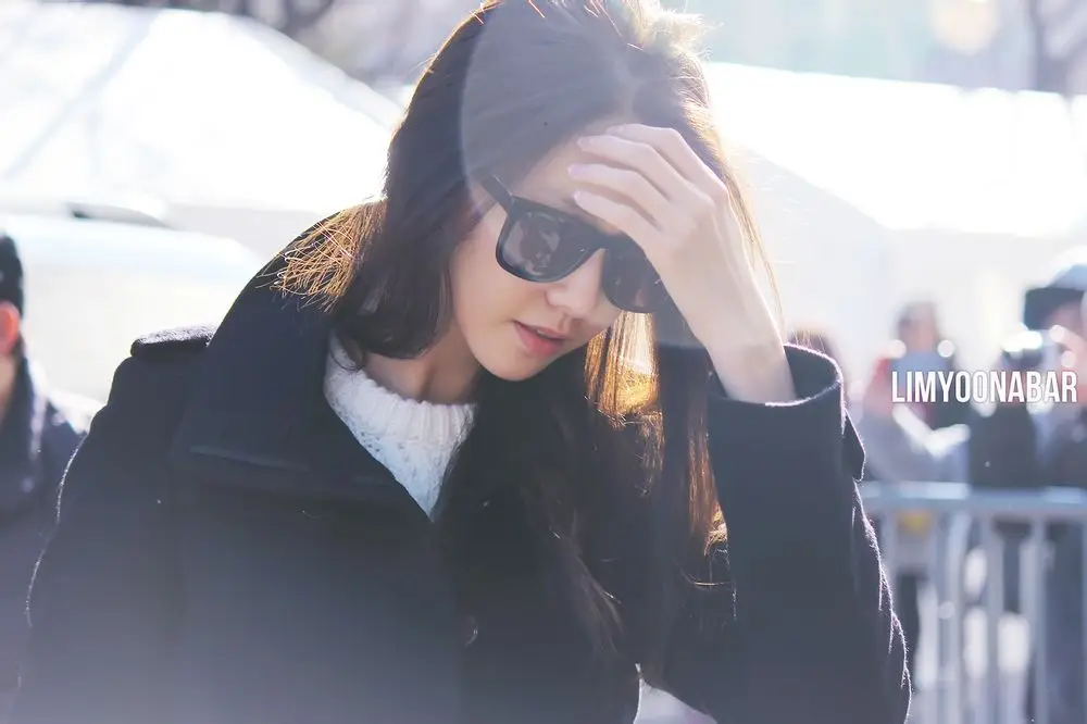 140307뮤직뱅크 출근길 윤아 직찍 by 임윤아바, VISA