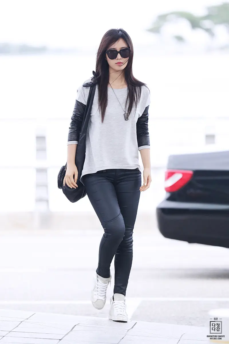 130913 인천공항 출국 유리 직찍 by 다정다감