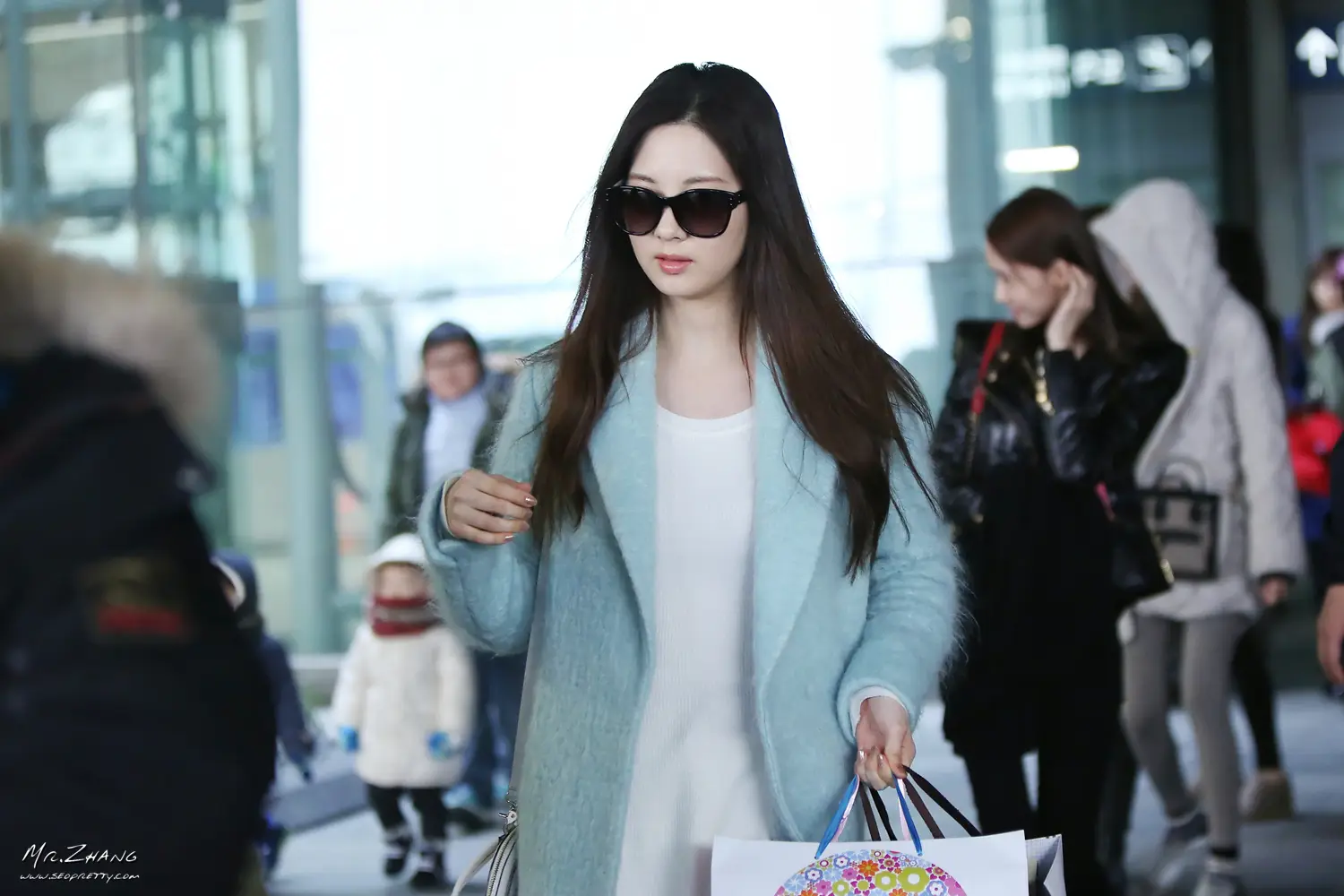 140112 입,출국 공항 서현 직찍 by Mr. ZHANG,소시카페