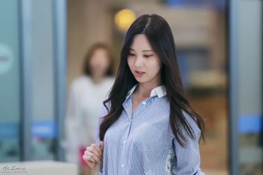 130915 인천공항 입국 윤아, 서현 직찍 by Mr. Zhang