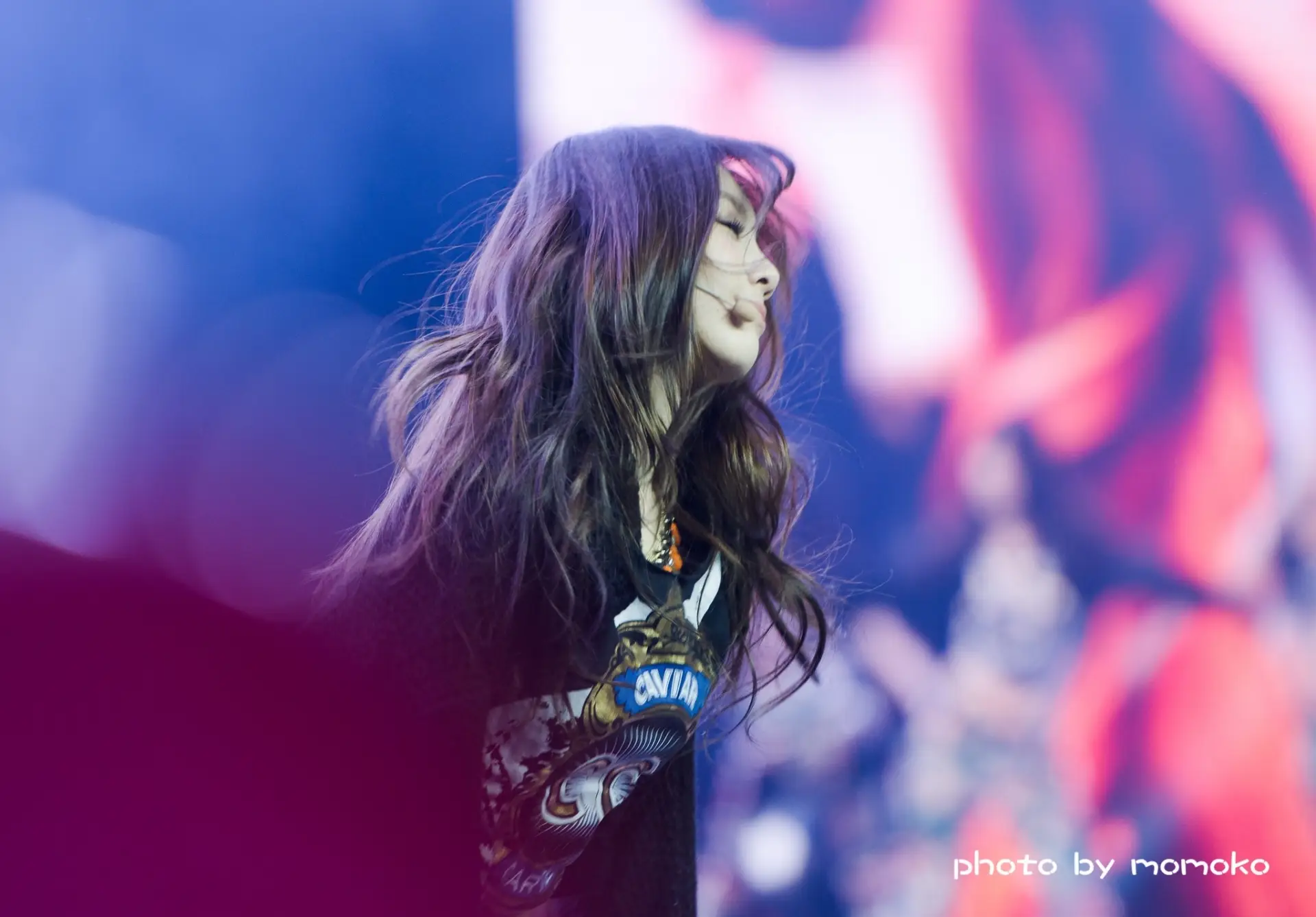 131130 중국 Blade & Soul 태연 직찍 by momoko,moon,TGuoGuo