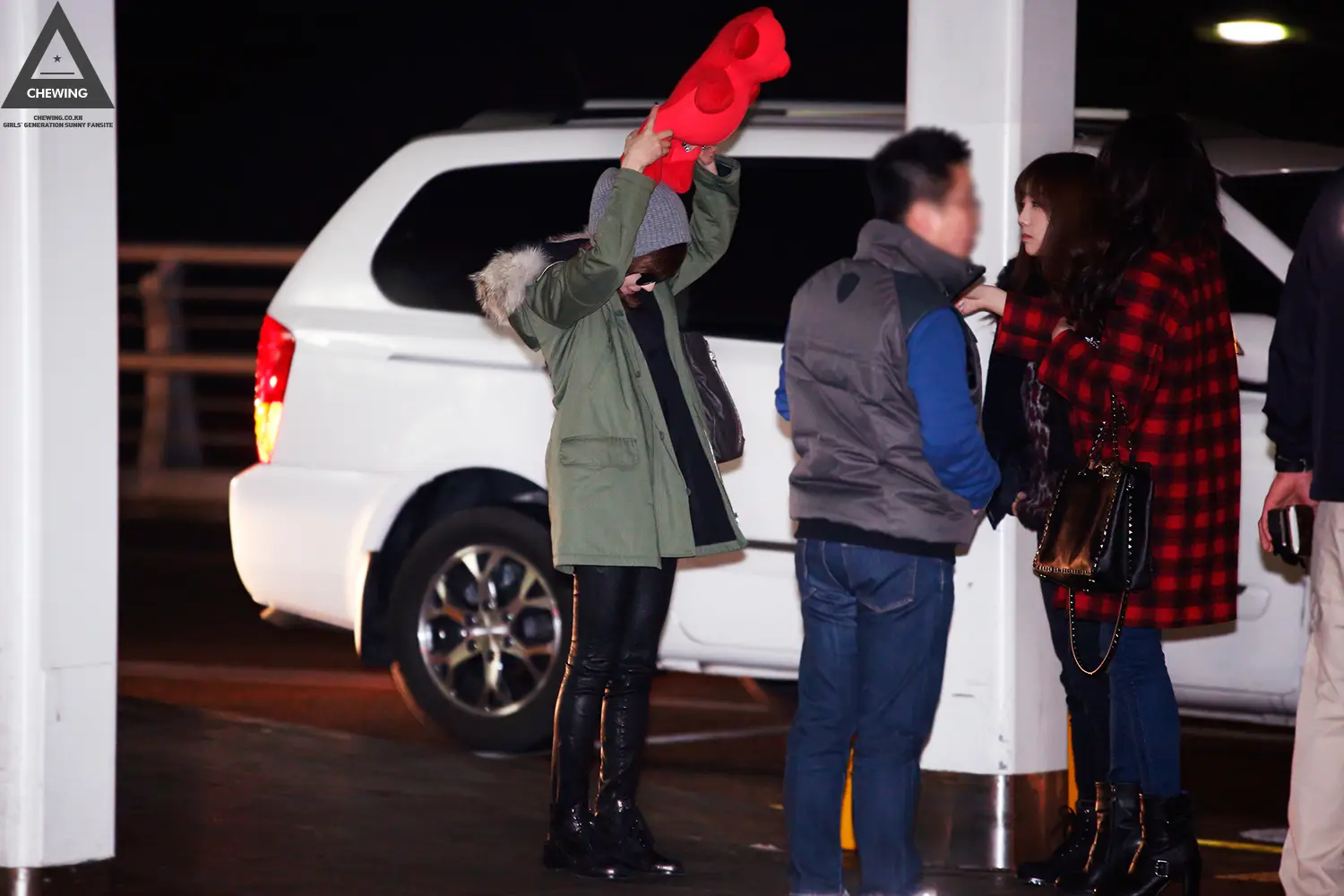 140110 인천공항 써니 직찍 by chewing,Taxi Driver