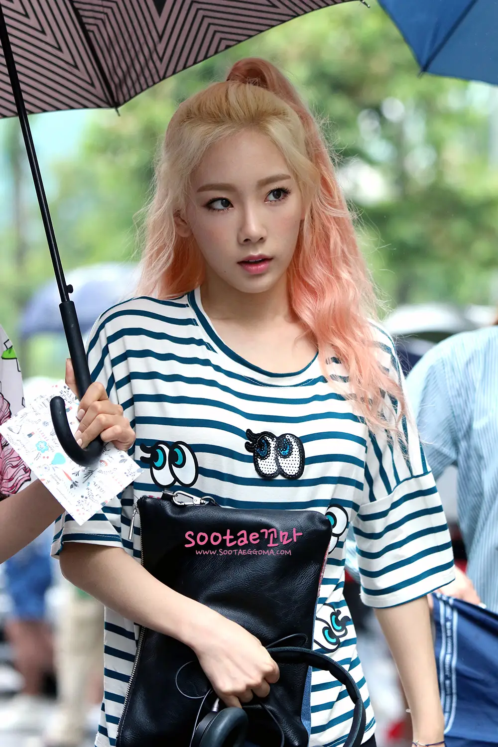 150724 뮤직뱅크 재출근 태연 직찍 by sootae꼬마