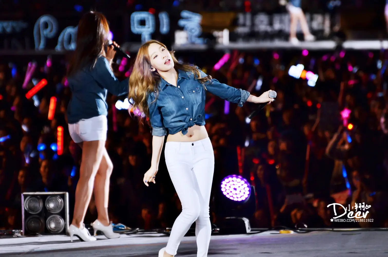 141018 SMTOWN IV 상하이콘서트 태연 by 小鹿兒is路小翔