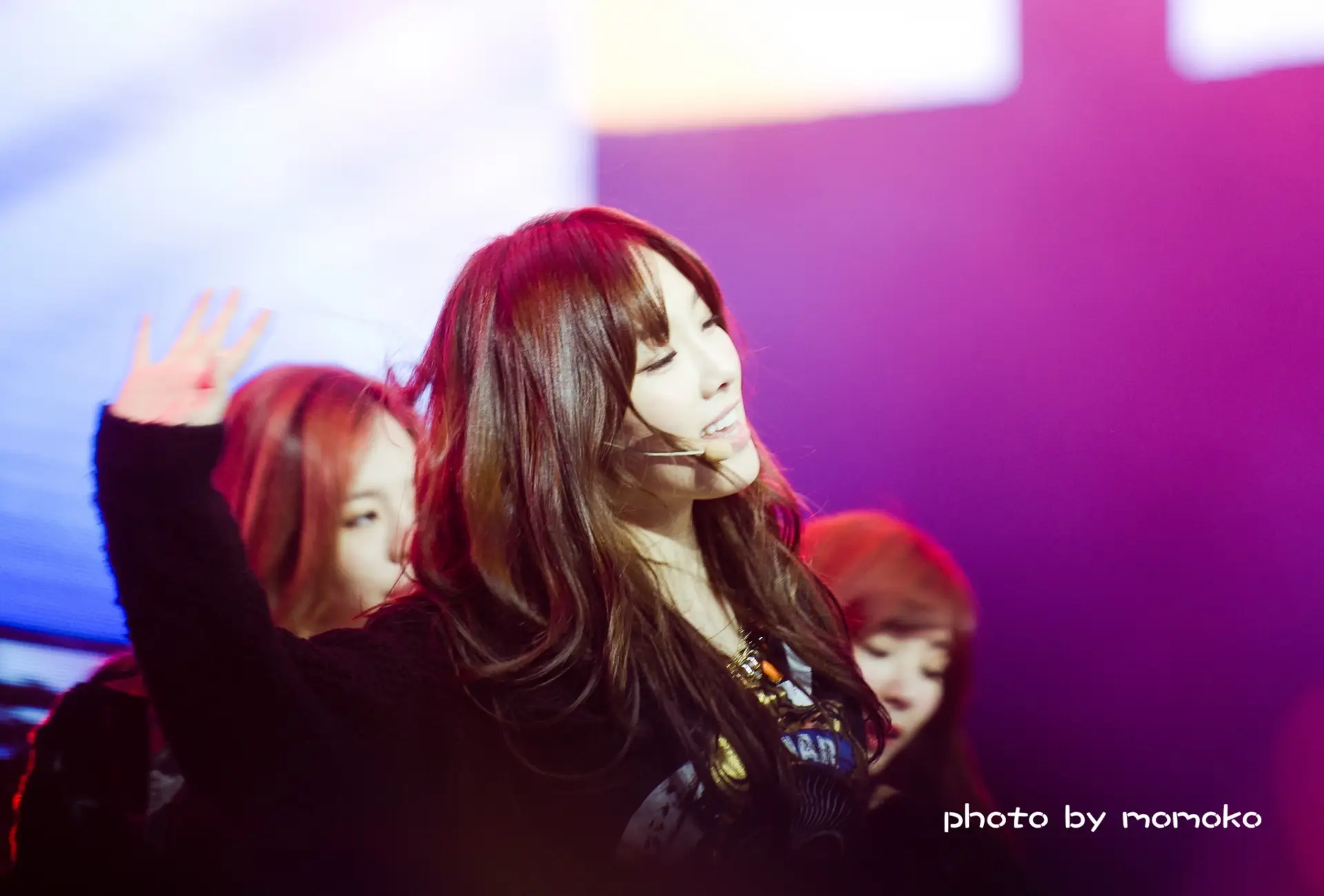 131130 중국 Blade & Soul 태연 직찍 by momoko,moon,TGuoGuo