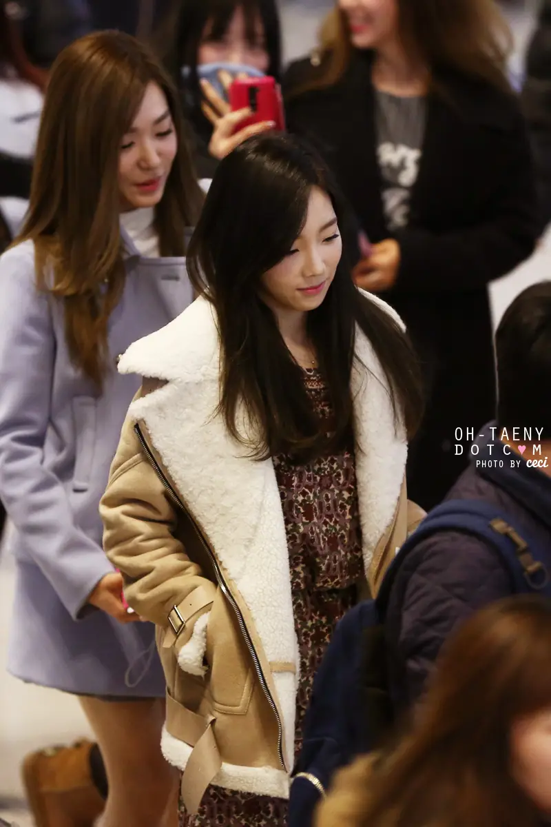 150114 김포공항 출국 태연 직찍 by 오태니